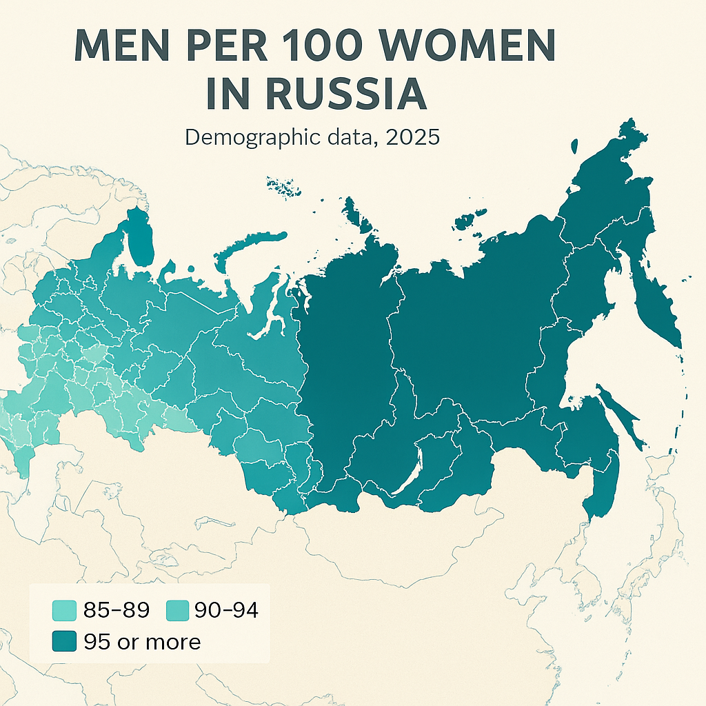 Plus de femmes que d'hommes en Russie en 2025, est-ce un mythe ?